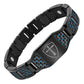 Pulsera de Terapia Magnética de Acero de Titanio para Hombre