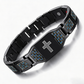 Pulsera de Terapia Magnética de Acero de Titanio para Hombre