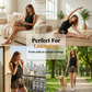 Pantalones cortos casuales de mujer con estampado leopardo
