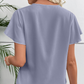 👚 ¡TIEMPO LIMITADO 50% DE DESCUENTO! ✨ Blusa de manga flaut de escote en V para mujer – Fluida, 5 colores, fácil de cuidar 🌿