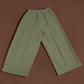 👖 ¡OFERTA LIMITADA: 50% DE DESCUENTO! ✨ Pantalones Anchos Plisados Casuales para Mujer – Corte Cropped, Cintura Elástica, 7 Colores 🍁