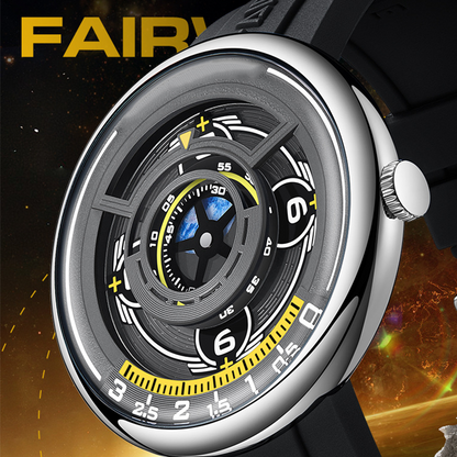 Reloj de cuarzo luminoso inspirado en la moda espacial
