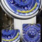 Reloj de cuarzo luminoso inspirado en la moda espacial