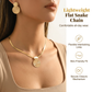 💫 ¡TIEMPO LIMITADO 50% DE DESCUENTO! ✨ Set de joyería geométrica moderna – Bañado en oro, ligero, elegante 🔶