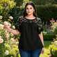 ⏳🔥¡TIEMPO LIMITADO 50% DE DESCUENTO! 🌸 Blusa floral de talla grande para mujer – favorecedora, cómoda y con estilo ✨