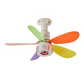 🌀 ¡50% DE DESCUENTO! ✨ Ventilador de Techo 3 en 1 con Luz y Bluetooth – RGB, Silencioso, Inteligente 💡