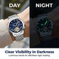 Reloj mecánico automático de precisión masculino