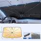 ☀️ ¡50% DE DESCUENTO AHORA! 🚗 Parasol Plegable para Parabrisas – Varilla 360° y capa de titanio – Ajuste universal, bloquea calor y UV – compacto y fácil de guardar 🛡️✨