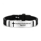 Pulsera de Cruce de Versículo Bíblico con Citas Inspiradoras