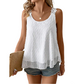 📢📢¡40% DE DESCUENTO! ⏰Camiseta de tirantes elegante con tirantes de encaje de puntos