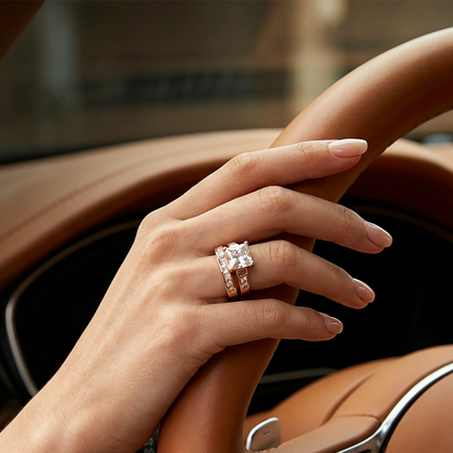 🔥¡Últimas Unidades 40% OFF!🎉 Anillo Brillante de Moda para Mujer