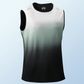 💪 ¡50% DE DESCUENTO POR TIEMPO LIMITADO! ✨ Camiseta sin Mangas Degradada para Hombre – Secado Rápido, Corte 3D, Transpirable 🏃‍♂️