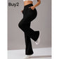 🧘 ¡50% DE DESCUENTO AHORA! 🦵 Pantalones de yoga elásticos para mujer con botas – favorecedores, de cintura alta, ultra flexibles y bolsillos laterales – para estudio o calle 👖