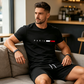👕 ¡TIEMPO LIMITADO 50% DE DESCUENTO! ✨ Set de 2 piezas impreso para hombres