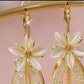 📢📢¡50% DE DESCUENTO! ⏰Pendientes colgantes con borlas de flores elegantes