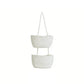 Organizador Colgante de Pared Estilo Boho – Cestas Tejidas de 1, 2 y 3 Niveles