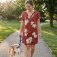 📢📢50% DE DESCUENTO !! ⏰Vestido Camiseta Casual de Verano con Cuello en V para Mujer