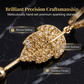 🍁 ¡TIEMPO LIMITADO 50% DE DESCUENTO! ✨ Pendientes de hoja de arce de diamante completo – Brillantes, colgantes, glamurosos 💎 para la noche