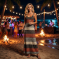 ⏳Vestido Maxi🏖️👗 de rayas ajustado con 50⏰% de descuento por tiempo limitado