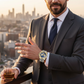 Reloj multifunción con fase de sol y luna