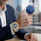 Reloj multifunción con fase de sol y luna
