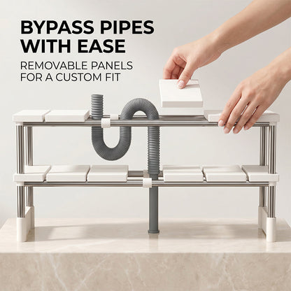 🧼🏠 ¡OFERTA 50% OFF! Estante Organizador para Fregadero – Cocina Más Ordenada