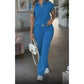 Conjunto de 2 piezas para top casual y pantalones