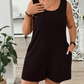 👗 ¡TIEMPO LIMITADO 50% DE DESCUENTO! 💥 Mono sin mangas de talla grande para mujer con bolsillos: fluido, cómodo, versátil ✨