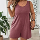 👗 ¡TIEMPO LIMITADO 50% DE DESCUENTO! 💥 Mono sin mangas de talla grande para mujer con bolsillos: fluido, cómodo, versátil ✨