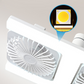 Ventilador de techo LED moderno 2 en 1 con luz