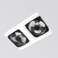 Ventilador de techo LED moderno 2 en 1 con luz