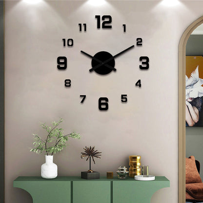 Set de Reloj de Pared Acrílico 3D DIY Luminoso
