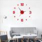 Set de Reloj de Pared Acrílico 3D DIY Luminoso