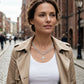 Collar de Cadena con Cruz de Doble Capa