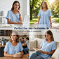 Camiseta de manga corta de mujer
