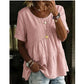 Camiseta de manga corta de mujer