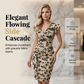 📢📢37% DE DESCUENTO !! ⏰Vestido Cruzado con Estampado y Escote en V Talla Grande para Mujer