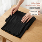 Pantalones cortados de piernas anchas de alta elasticidad para mujeres