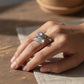 🌿 Anillo Abierto Versátil con Destellos de Zircón ✨¡Oferta Exclusiva por Tiempo Limitado!