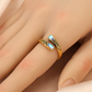 🌿 Anillo Abierto Versátil con Destellos de Zircón ✨¡Oferta Exclusiva por Tiempo Limitado!