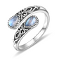 🌿 Anillo Abierto Versátil con Destellos de Zircón ✨¡Oferta Exclusiva por Tiempo Limitado!