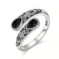 🌿 Anillo Abierto Versátil con Destellos de Zircón ✨¡Oferta Exclusiva por Tiempo Limitado!