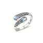 🌿 Anillo Abierto Versátil con Destellos de Zircón ✨¡Oferta Exclusiva por Tiempo Limitado!
