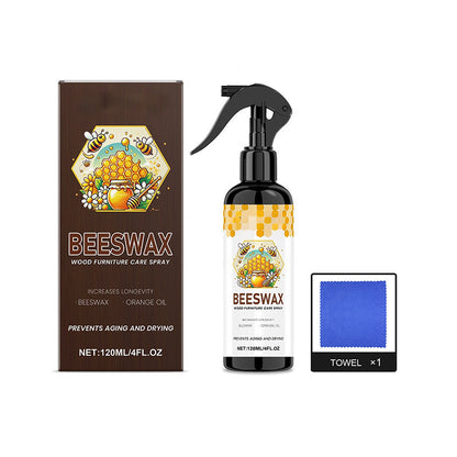 Spray Limpiador y Abrillantador de Madera con Cera de Abeja