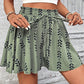 Pantalones cortos de cintura alta con estampado bohemio para mujer