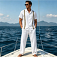 👔50% OFF!✨ Conjunto de 2 Piezas Transpirable de Camisa y Pantalón para Hombre
