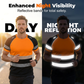 ⏰¡Oferta de Verano 50% OFF!!👕 Playera Deportiva de Bloques de Color Fluorescente para Hombre – Alta Visibilidad, Transpirable, Para Correr y Entrenar ✨