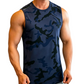 Camiseta Sin Mangas Transpirable para Entrenamiento de Hombre