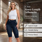 Jeans Capri Ajustados para Mujer