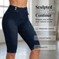 Jeans Capri Ajustados para Mujer